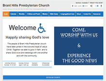 Tablet Screenshot of branthills.org
